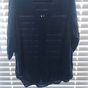 Torrid navy shirt